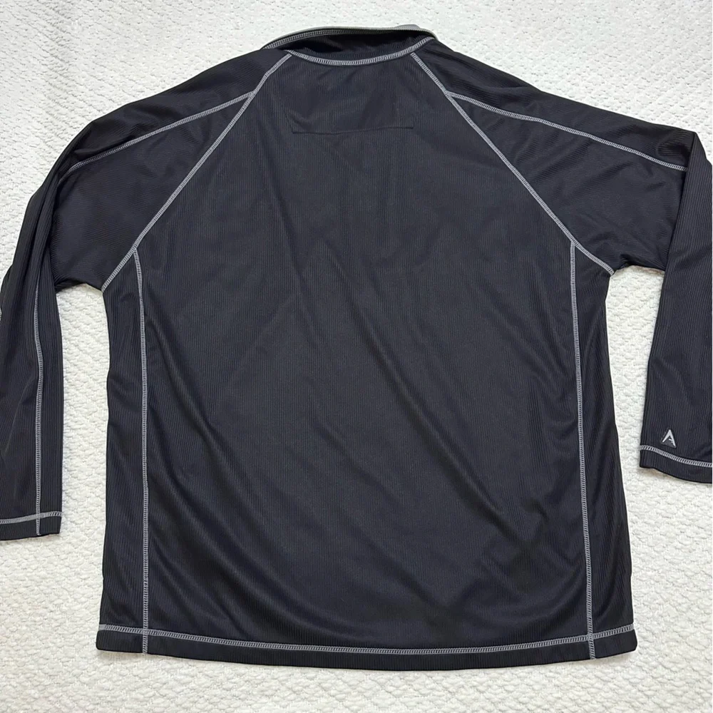 San Francisco Giants Antigua Black Quarter-Zip Pullover Men’s Size Large